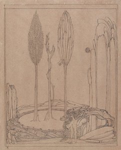 Accroupi près de la rive - Charles Ricketts